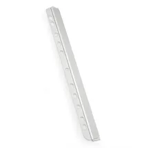 Durable Klemmschienen A4, mit Abheftleiste, transparent, VE=8 Stück,