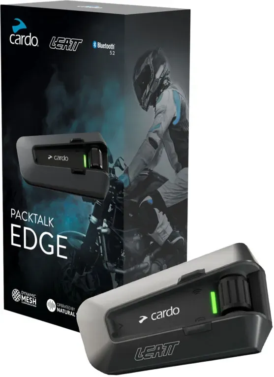 Leatt Adventure Cardo Packtalk Edge, Kommunikationssystem - Schwarz
