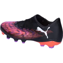 Puma Herren Fussballschuhe FUTURE 8 MATCH Low FG/AG Fussballschuh, Black White-Glowing Red 48 - 48