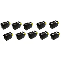Tisanto 10x XL Tinte Black Patrone kompatibel zu Epson