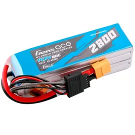 Gens Ace Akku 2800mAh 14,8V 60C 4S1P LiPo XT60