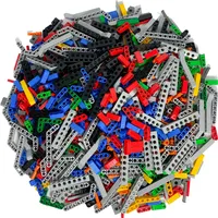 LEGO Technic Teile - Basic Verbinder Pins Lochstangen Lift Arms - 500 Teile (LEGO Zubehör)