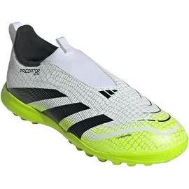 adidas Predator League Laceless TF Kinder Multinockenschuhe, weiß, 37 1/3 - 37 1⁄3