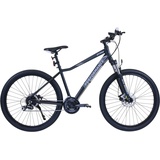 PERFORMANCE Mountainbike PERFORMANCE Fahrräder Gr. 45 cm, 27,5 Zoll (69,85 cm), schwarz Hardtail für Damen und Herren, Kettenschaltung