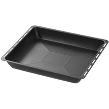 ICQN Backblech mit Antihaftbeschichtung 45.5 x 37.5 x 6 cm, Extra Tiefe Fettpfanne für Backofen und Herd, Passend für Bosch, Siemens, Neff, Constructa, Flavel, Simfer, Non-Stick, 455 x 375 x 60 mm