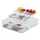 Rayher Aufbewahrungsbox 31 x 17 x 15 cm 3-tlg. transparent
