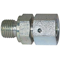 Riegler Einst.-Ger.-Einschraubvers., G1/8a., Rohr-AÃ ̃6mm, Stahl verz.