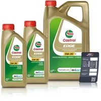 Castrol 7 L EDGE 5W-30 C3 + Ölwechsel-Anhänger [Hersteller-Nr. 15F7EC]