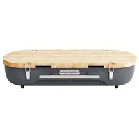COFI 1453 Flipgrill mit Schneidebrett/Servierplatte und Wendegrillrost 60 x