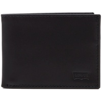 Levi's Herren Batwing Bifold Id Reisezubehör-Bi-Fold-Brieftasche, Regular Black