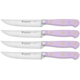 Wüsthof Classic Steakmesser-Satz mit 4 Messern, 12 cm, Purple Yam (Lila)