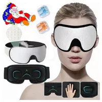 ZEUOPQ Schlafmaske 3D Schlafmaske, verstellbar, atmungsaktiv, inkl. 2 Paar Ohrstöpsel, Schlafmaske mit Ohrstöpseln für besseren Schlaf und Entspannung, Memory-Schaum, atmungsaktiv, blockiert Licht und Geräusche, 3D-Nasenbrückendesign, komfortabel, atmungsaktiv, geräuschdämpfend weiß