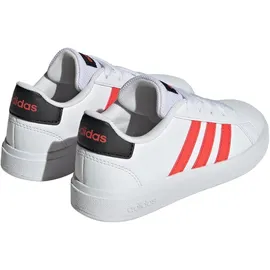 adidas Grand Court Lifestyle Tennis Lace-Up Cloud White / Bright Red / Core Black 28