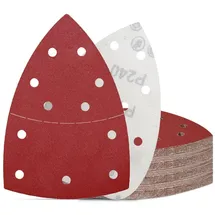 luxuskollektion Schleifpapier Dreieckschleifer Klett 11Loch 50 Stück-240