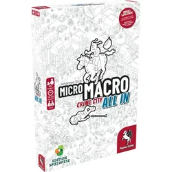 PEGASUS SPIELE 59062G MicroMacro: Crime City 3 – All In (Edition Spielwiese)