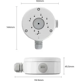 Reolink Wetterfeste Anschlussdose / Montageplatte für Überwachungskameras Junction Box RLA-JBS1 RLA-JBS1