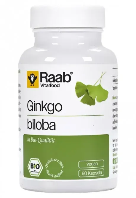 Raab Ginkgo biloba Kapseln bio (60St)