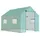 Outsunny Foliengewächshaus, 2 x 3 x 2 m Gewächshaus, Treibhaus mit Rollfenster, Rolltür