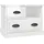 vidaXL Nachtschrank 60 x 39 x 45 cm Hochglanz-Weiß