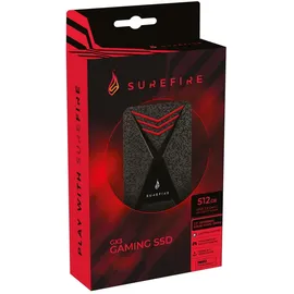 Surefire Gaming SSD 512 GB USB 3.2 schwarz