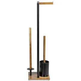 Wenko WC-Bürstengarnitur Rivalta Acacia Braun
