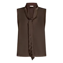 Vera Mont Schluppenbluse rostbraun 36
