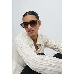 Gina Tricot - Sharp cat eye sunglasses - Sonnenbrillen - Braun - ONESIZE - Dame - Braun - ONESIZE