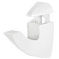 Dolle Wohnregale Dolle Regalclip-Set Scoop verstellbar für Böden weiß