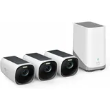 eufy eufyCam 3 S330 3er Set + HomeBase 3
