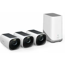 eufy eufyCam 3 S330 3er Set + HomeBase 3