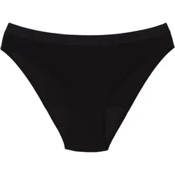 Snuggs Brief Medium Black Menstruationsslip aus Stoff bei mittlerer Menstruation Größe S 1 St.