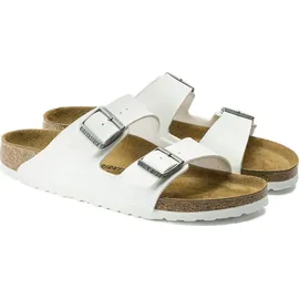 Birkenstock Arizona Birko-Flor schmal weiß 43