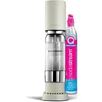 Sodastream Wassersprudler sand matt + 1 Flasche 1 l