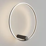 s.luce Ring Air LED 3 dimmbar rund schwarz/Aluminium