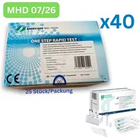 Safecare One Step Kombi Antigen Schnelltest | Laien-Selbsttest 675 Stück MHD 07/26 | 27 x 25er Pack | ID: 2099 | GRATIS parahealth Tests (5 Stück...