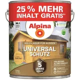 Alpina Holz Lasur Universal-Schutz Holz-Lasur 5 Jahre Wetterschutz 5 Liter BEULE