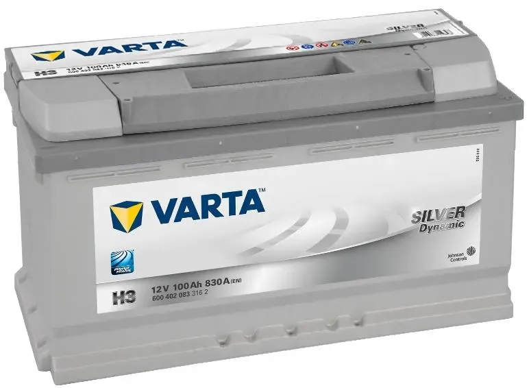 VARTA H3 Silver Dynamic 100Ah 830A Autobatterie 600 402 083