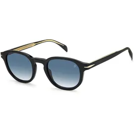 David Beckham Db 1007/s 807/08 BLACK Sunglasses Men's Acetate, Standard, 49 - 49