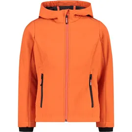 CMP Kinder Funktionsjacke Kapuzen Softshelljacke, campari-antracite 05CN, 176