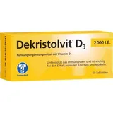 Trommsdorff DEKRISTOLVIT D3 2.000 I.E. Tabletten 60 St