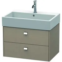 Duravit Brioso Waschtischunterbau BR415401075 684x459mm, Leinen, 2 Auszüge, Griff