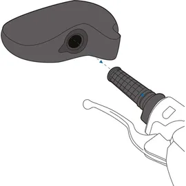 Oxford Beheizbare Lenkerüberzüge für Motorrad 12 V