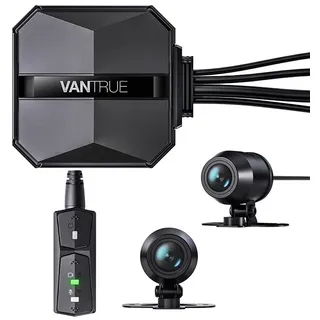 Vantrue F1 2CH Motorrad Dashcam GPS, Wifi, Sony Stravis, 2160P+1080P/30FPS