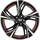 mam wheels RS5 6,5 x 16 4 x 108 ET20 Rot/Schwarz Poliert