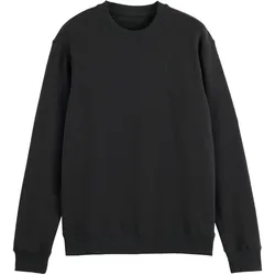 SCOTCH&SODA Herren Sweatshirt - Core Logo Sweatshirt, Pullover, einfarbig Schwarz M