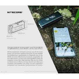 Nitecore Nitecore, TM10K weiß, M