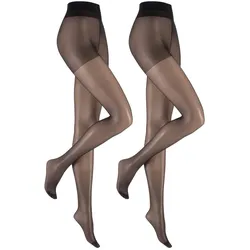 Hudson Damen Feinstrumpfhose Lilly Put 20 DEN 2er Pack