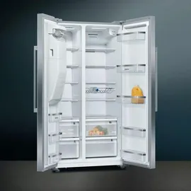 Siemens iQ500 KA93DAIEP Side-by-Side (562 l, 1787 mm hoch, Edelstahl)