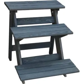 Promadino Blumentreppe 50 x 60 x 56 cm Anthrazit
