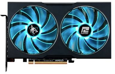 Powercolor Grafikkarte AMD Radeon RX 7600 Hellhound 8GB GDDR6-RAM HDMI®, DisplayPort AMD FreeSync